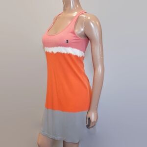 3/$20 Bench Color Block Crossover Back Tank Dress Sundress Womens Size XS